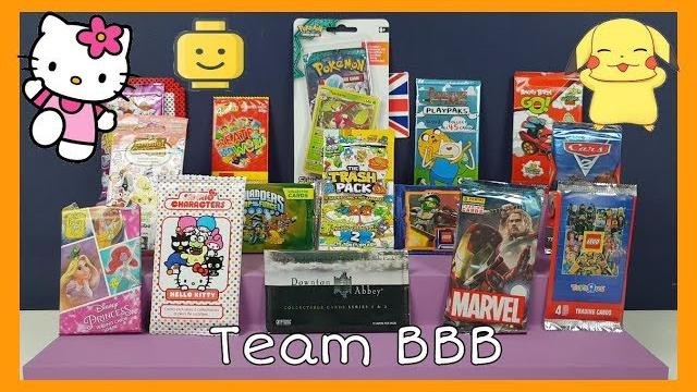 Trading card opening 5! pokemon sanrio disney lego marvel moshi monster downton abbey ac amiibo cars Trading card opening 5! pokemon sanrio disney lego marvel moshi monster downton abbey ac amiibo cars