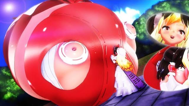 Reimu hakurei body inflation by imbapovi Reimu hakurei body inflation by imbapovi