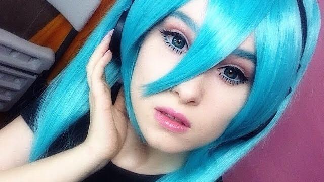 Hatsune miku (vocaloid) cosplay makeup tutorial Hatsune miku (vocaloid) cosplay makeup tutorial