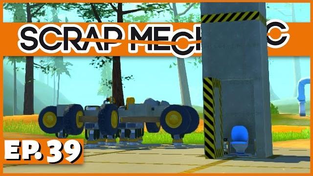 Scrap mechanic - ep. 39 - skybase toilet elevator! - let's play scrap mechanic gameplay Scrap mechanic - ep. 39 - skybase toilet elevator! - let's play scrap mechanic gameplay