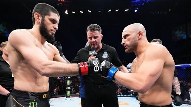 Ислам махачев vs александр волкановски: полный бой Ислам махачев vs александр волкановски: полный бой