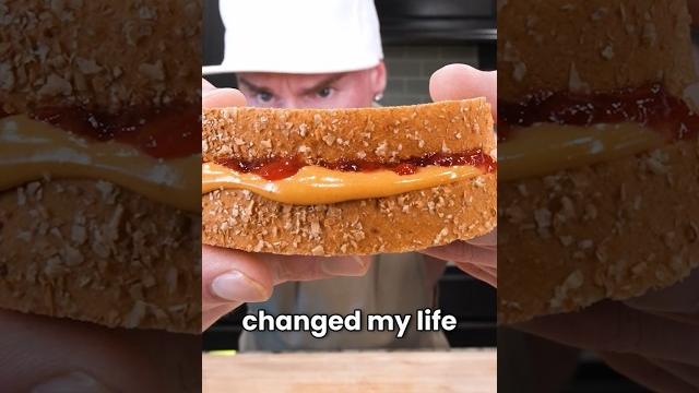 This simple pb&j changed my life #protein This simple pb&j changed my life #protein