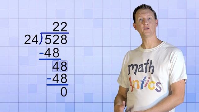 Math antics - long division with 2-digit divisors Math antics - long division with 2-digit divisors