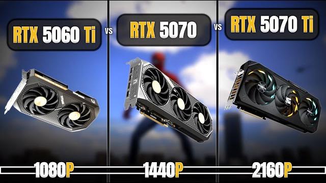 Rtx 5060 ti vs rtx 5070 vs rtx 5070 ti | 1080p, 1440p, 4k | nvidia 50 class comparison | r7 9800x3d Rtx 5060 ti vs rtx 5070 vs rtx 5070 ti | 1080p, 1440p, 4k | nvidia 50 class comparison | r7 9800x3d