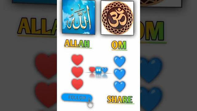 Allah vs om Allah vs om