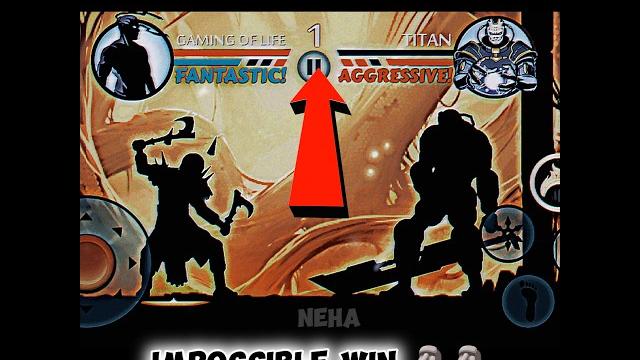 Survive 99 sec against titan with full hp ||#shadowfight2#shorts Survive 99 sec against titan with full hp ||#shadowfight2#shorts