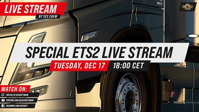 Special euro truck simulator 2 & @volvotrucks live stream Special euro truck simulator 2 & @volvotrucks live stream
