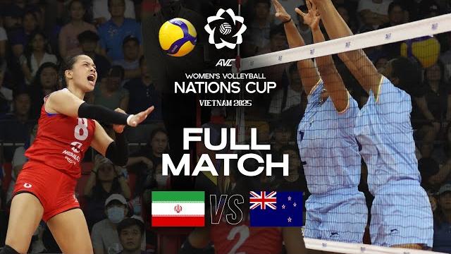 Iran vs. new zealand - pool play | avc women's nations cup Iran vs. new zealand - pool play | avc women's nations cup
