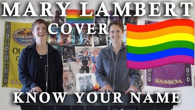 Know your name !! mary lambert cover - lilly brown Know your name !! mary lambert cover - lilly brown