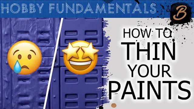 How to thin your paints: a step-by-step guide How to thin your paints: a step-by-step guide