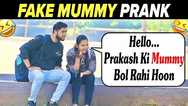 Fake mummy prank | prakash peswani | Fake mummy prank | prakash peswani |