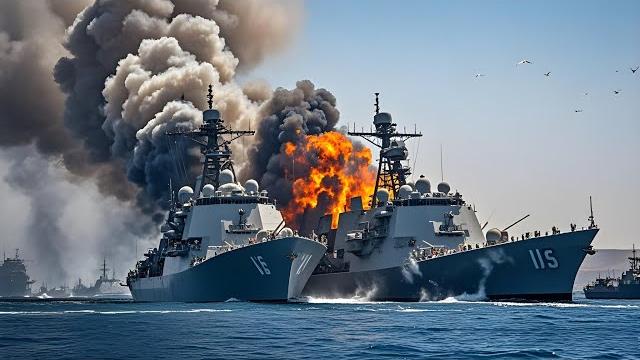 Today, 8 of the us's most advanced warships were destroyed by russian ka-52 helicopters. Today, 8 of the us's most advanced warships were destroyed by russian ka-52 helicopters.