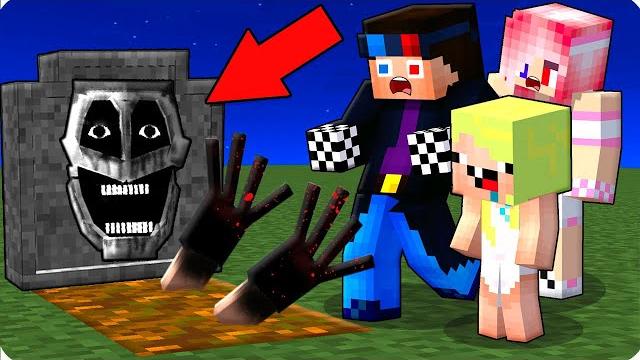 We killed mimicer in minecraft! We killed mimicer in minecraft!