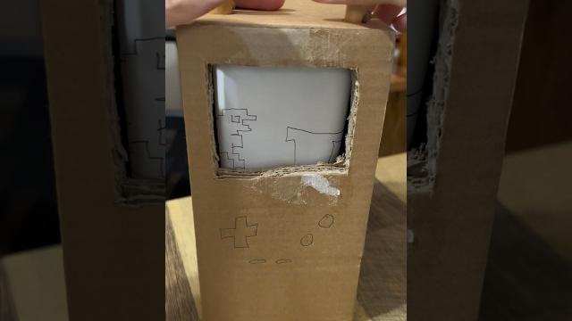 Napoleon’s homemade game boy Napoleon’s homemade game boy