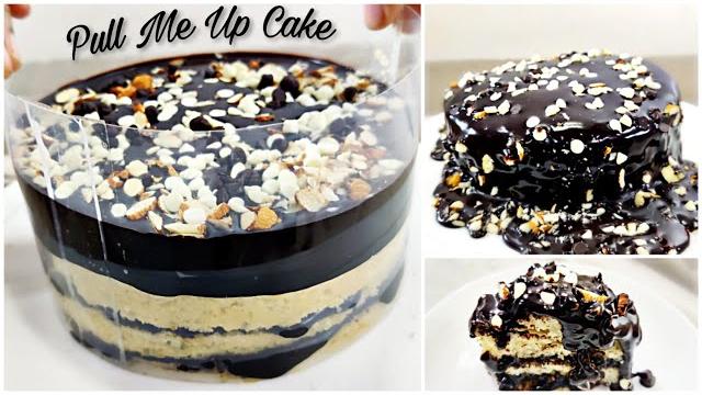 Trending pull me up cake || eggless Trending pull me up cake || eggless