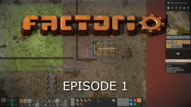Factorio (krastorio) - episode 1 Factorio (krastorio) - episode 1