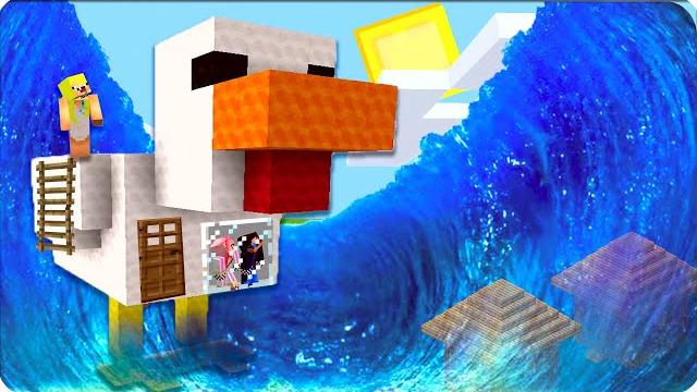 Мы пережили цунами внутри курицы в майнкрафт! шеди нуб девушка minecraft tsunami into chiken! Мы пережили цунами внутри курицы в майнкрафт! шеди нуб девушка minecraft tsunami into chiken!