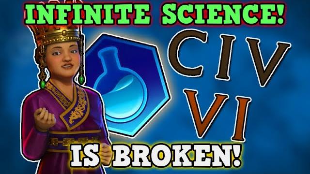 Civilization 6 is a perfectly balanced game with no exploits - infinite science exploit is broken!!! Civilization 6 is a perfectly balanced game with no exploits - infinite science exploit is broken!!!