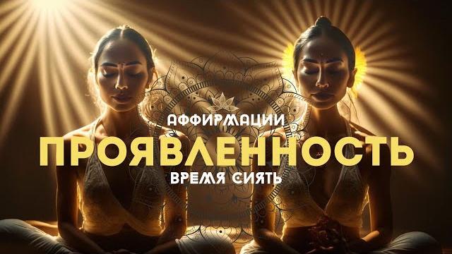 Аффирмации проявленности! прояви себя и сияй! Аффирмации проявленности! прояви себя и сияй!