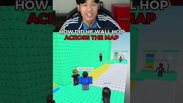 How did bro wallhop across the tower! How did bro wallhop across the tower!