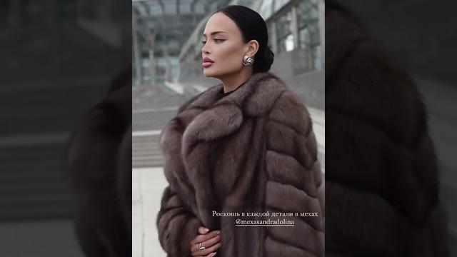 Russian sable fur is for goddesses Russian sable fur is for goddesses