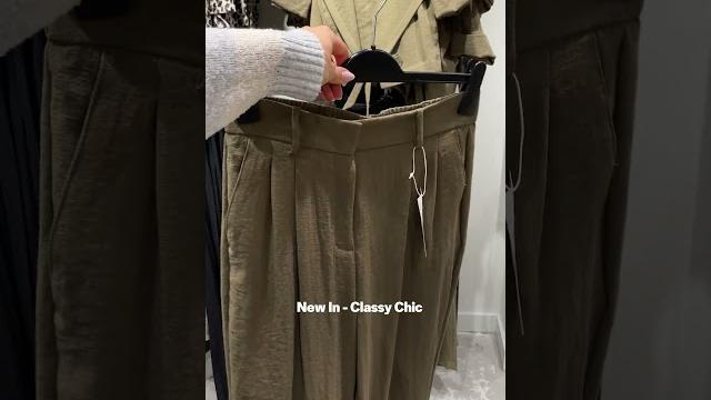New in: classy chic New in: classy chic