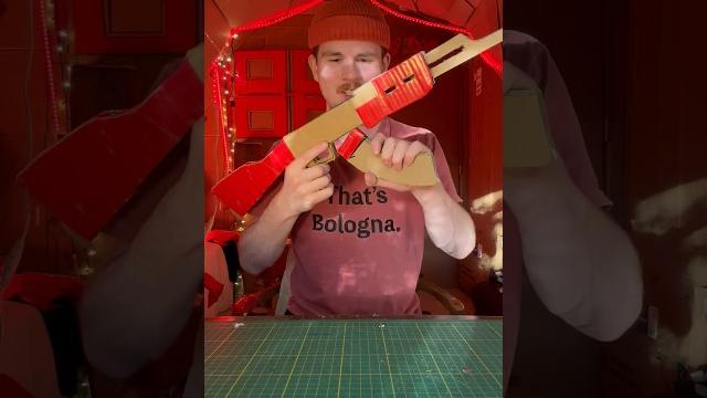 Cardboard ak-47. Cardboard ak-47.