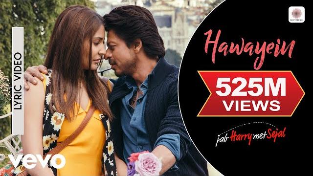 Hawayein lyrical video - jab harry met sejal | shah rukh khan, anushka | arijit singh | pritam Hawayein lyrical video - jab harry met sejal | shah rukh khan, anushka | arijit singh | pritam