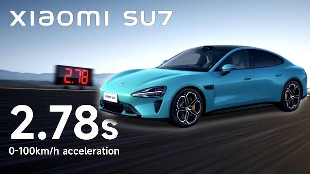 Chinese xiaomi su7 ev to take on tesla and porsche Chinese xiaomi su7 ev to take on tesla and porsche