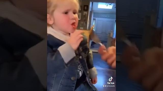 Baby tries kimchi…and loves it! #romeoeats #shorts #kimchi Baby tries kimchi…and loves it! #romeoeats #shorts #kimchi