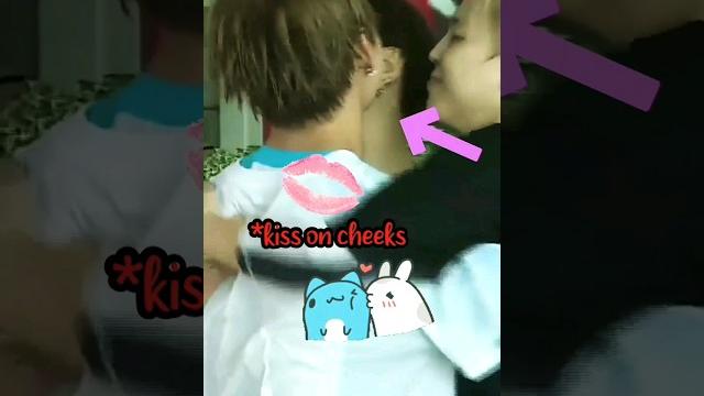 Taekook's secret kiss! #taekook #bts #vkookff Taekook's secret kiss! #taekook #bts #vkookff