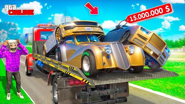 Угнал самые дорогие тачки в gta 5! битва эвакуаторов в гта 5 онлайн | нашел 3 золотые тачки Угнал самые дорогие тачки в gta 5! битва эвакуаторов в гта 5 онлайн | нашел 3 золотые тачки