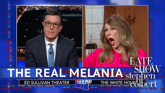 Melania trump denies using a 'fake melania' Melania trump denies using a 'fake melania'