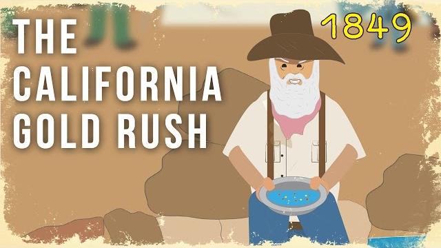 The california gold rush cartoon 1849 (the wild west) The california gold rush cartoon 1849 (the wild west)