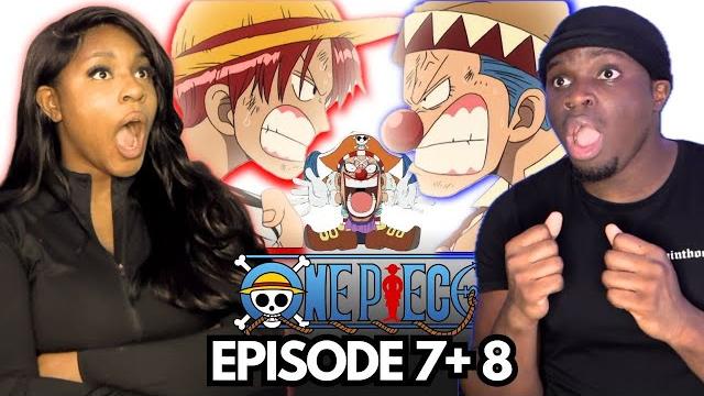 One piece hater reacts to one piece episode 7-8 for the first time!!! shanks and buggy?!! One piece hater reacts to one piece episode 7-8 for the first time!!! shanks and buggy?!!
