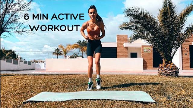 6 min active workout / full body / no equipment / cardio / burn fat #workout #cardio #fitness 6 min active workout / full body / no equipment / cardio / burn fat #workout #cardio #fitness