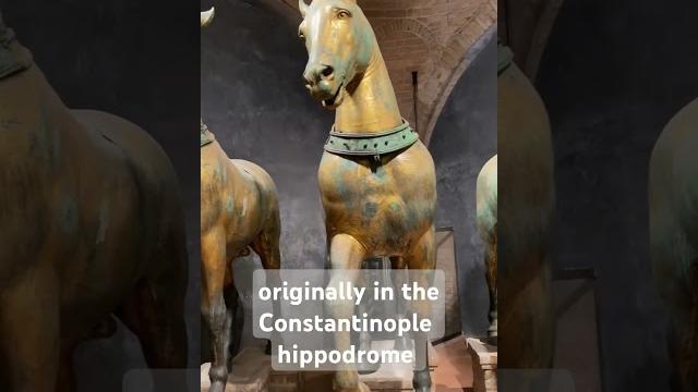 The horses of venice in san marco basilica. extraordinary art work from the past #travel #italy The horses of venice in san marco basilica. extraordinary art work from the past #travel #italy