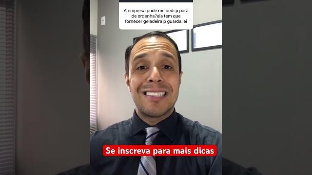 Empregada pode ser proibida de ordenhar? #gestante #clt #leite #amamentação #ordenha #direitostrabal Empregada pode ser proibida de ordenhar? #gestante #clt #leite #amamentação #ordenha #direitostrabal
