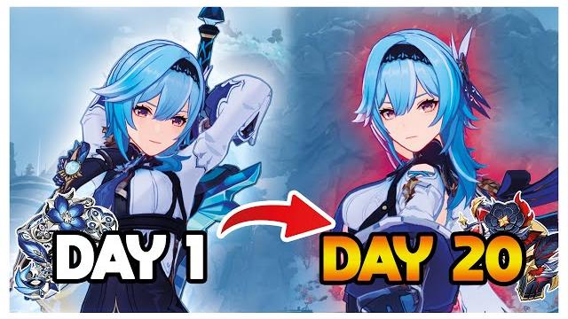 I only built eula for 20 days (genshin impact) I only built eula for 20 days (genshin impact)