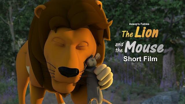 Aesop's fables "the lion and the mouse" short film Aesop's fables "the lion and the mouse" short film