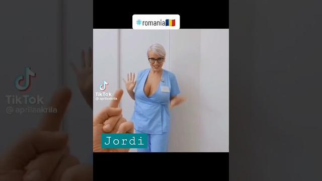 Jordi with nurse Jordi with nurse