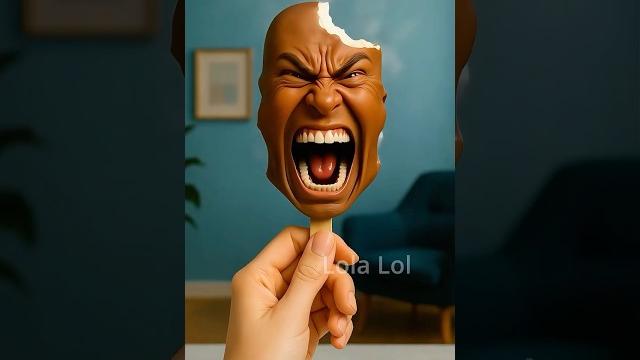 Spitting ice cream got what it deserved! #icecream Spitting ice cream got what it deserved! #icecream