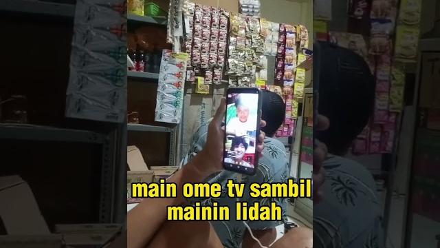 Main ome tv sambil mainin lidah #ometv Main ome tv sambil mainin lidah #ometv
