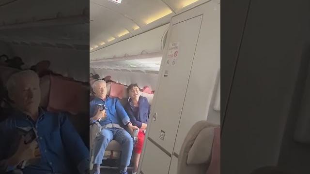Passenger opens plane door midair on a flight | gma Passenger opens plane door midair on a flight | gma