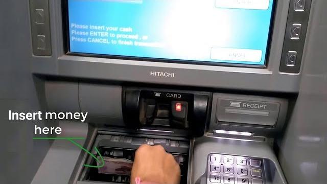 How to deposit money in atm / cdm machine How to deposit money in atm / cdm machine