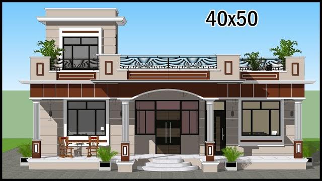 40'-0"x50'-0" 4bhk 3d house plan | whatsapp/call +91-7078269797, +91-7078269696 | gopal architecture 40'-0"x50'-0" 4bhk 3d house plan | whatsapp/call +91-7078269797, +91-7078269696 | gopal architecture