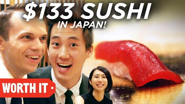 $1 sushi vs. $133 sushi • japan $1 sushi vs. $133 sushi • japan