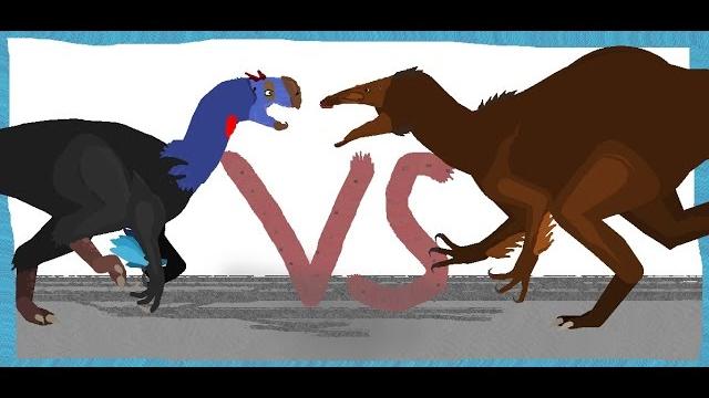 Pivot battle arena: gigantoraptor vs deinocheirus Pivot battle arena: gigantoraptor vs deinocheirus