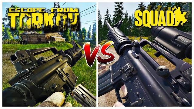 Сравнение squad vs tarkov звуки оружия взрывы Сравнение squad vs tarkov звуки оружия взрывы