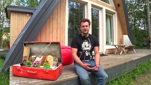 Отзыв дома a-frame, треугольный дом, дом шалаш Отзыв дома a-frame, треугольный дом, дом шалаш